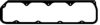 ELRING 458.200 Gasket, cylinder head cover